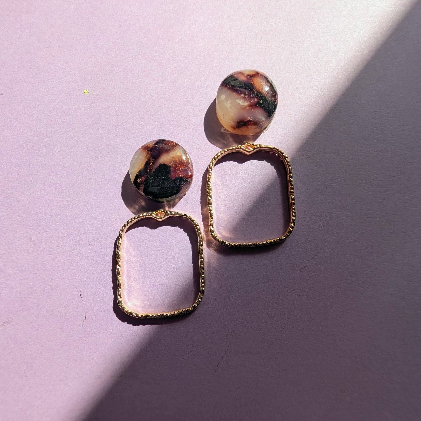 Tortoise Shell Dangles