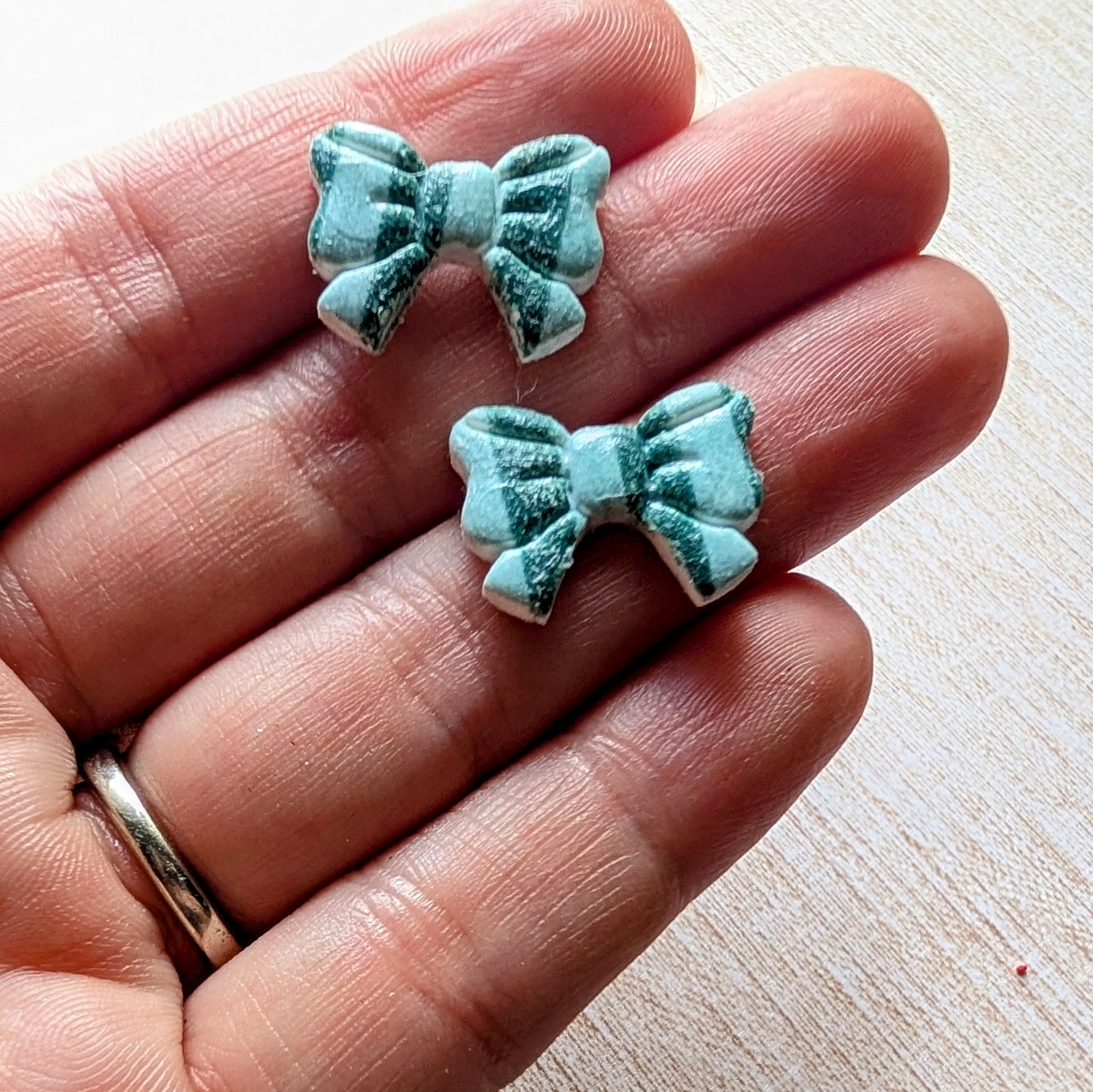 Boho Stripe Stud Earrings