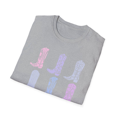 Multi Boots Unisex Softstyle T-Shirt