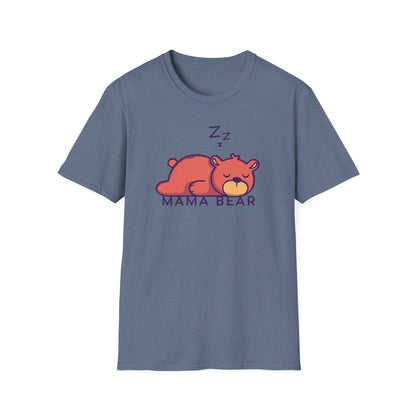 Sleeping Mama Bear Softstyle T-Shirt