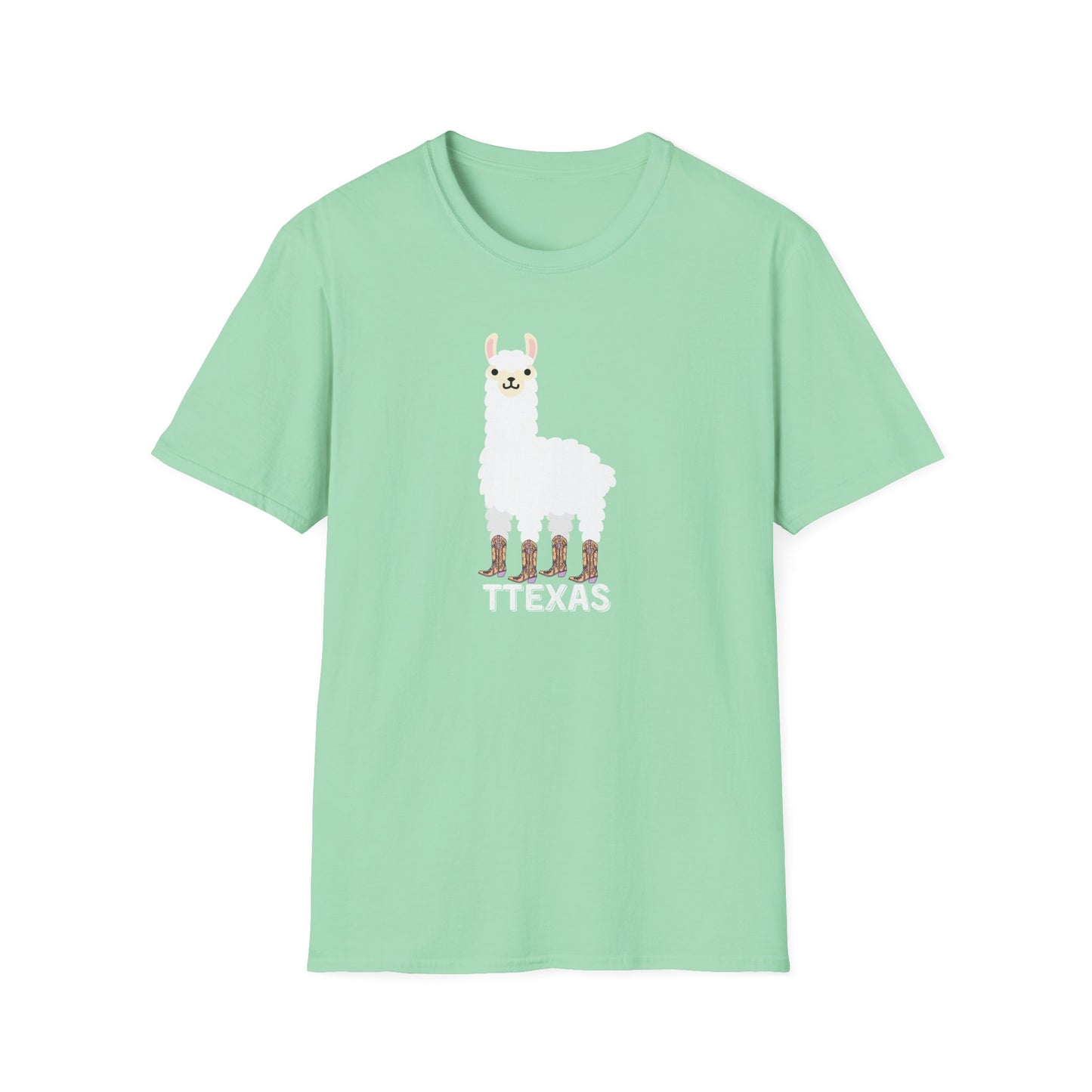 Llama in Boots Softstyle T-Shirt