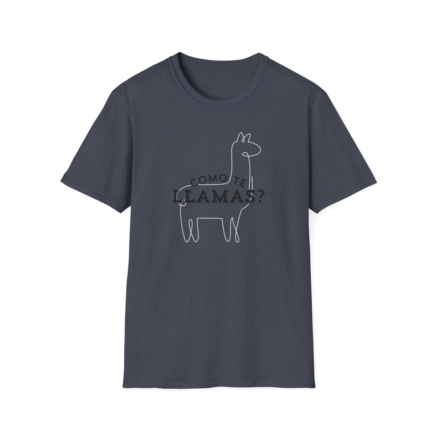 Como te Llamas Unisex Softstyle T-Shirt