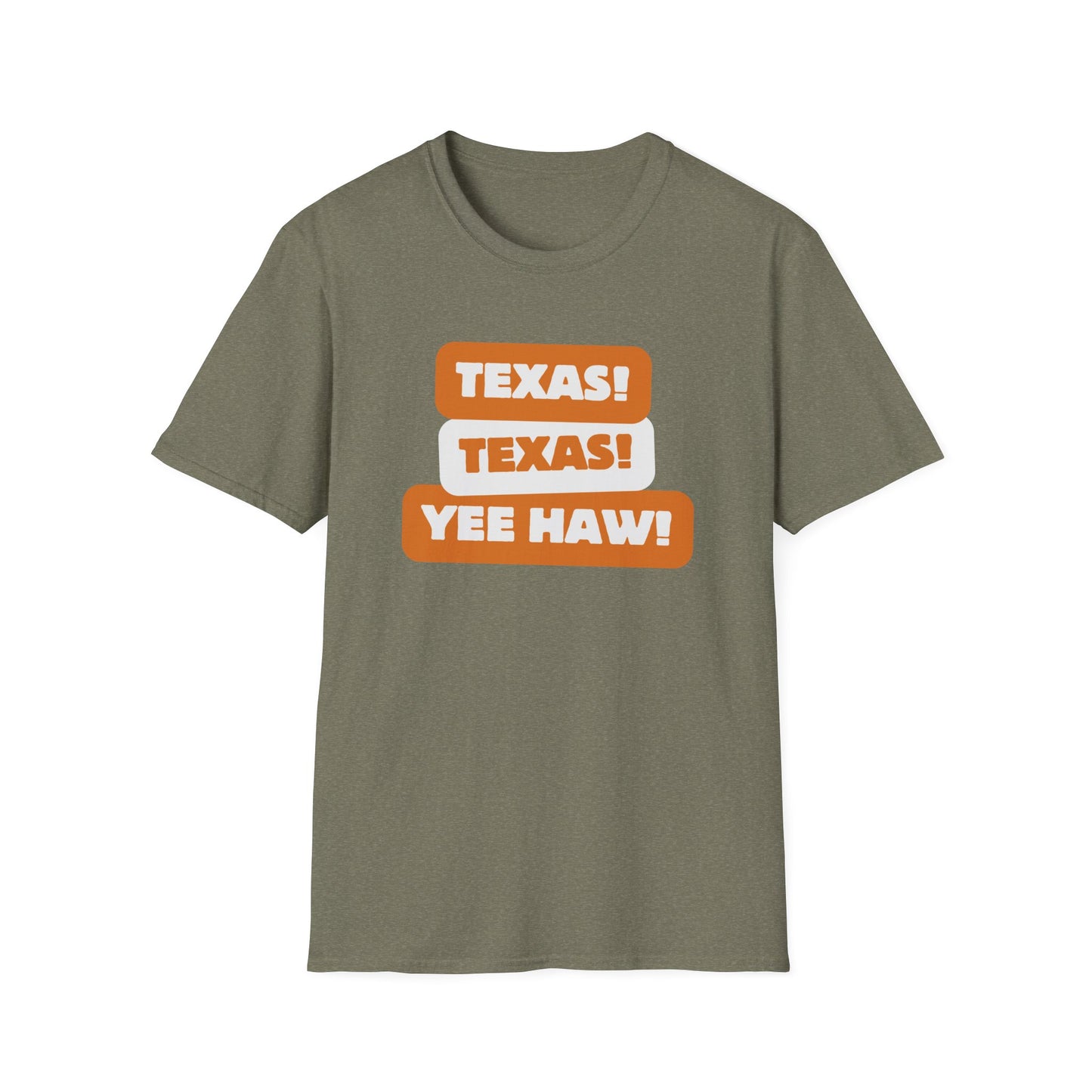 Texas Texas Yeehaw Unisex Softstyle T-Shirt