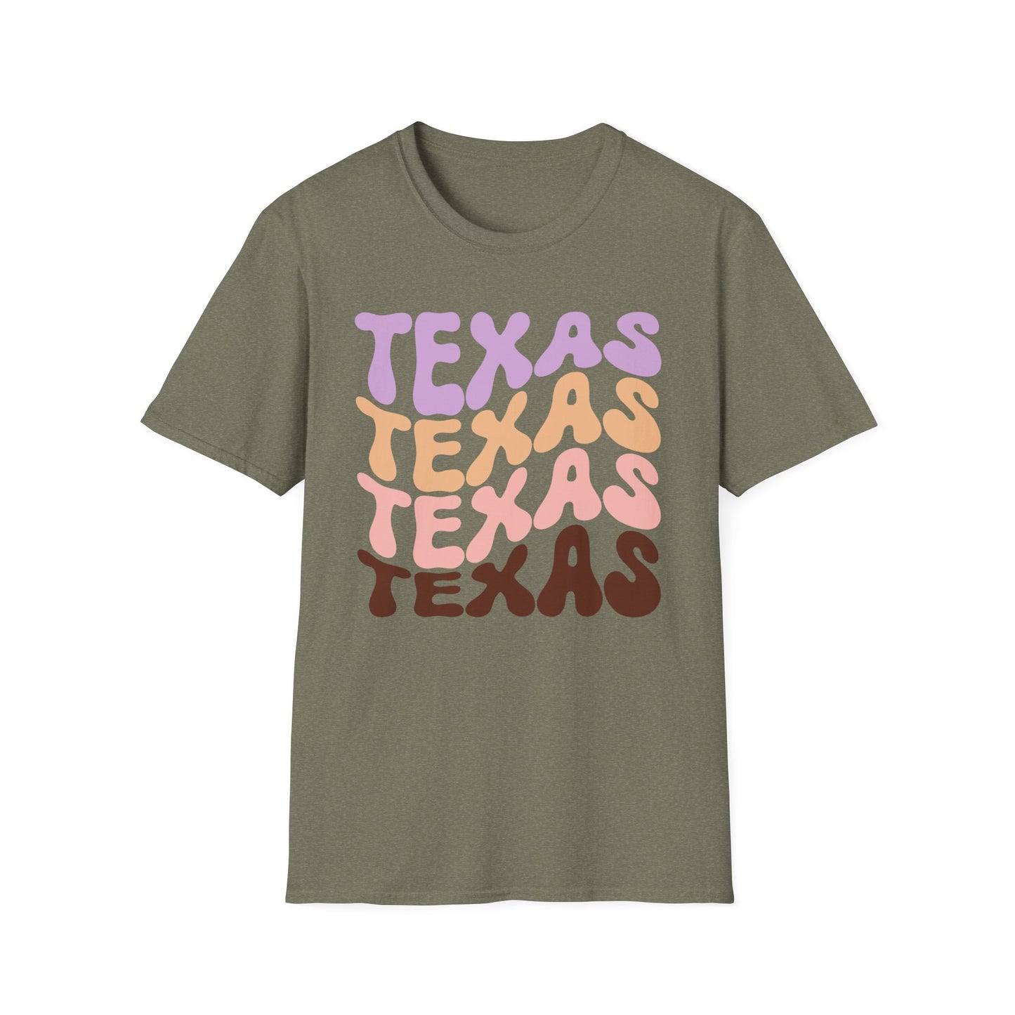 Texas Texas Texas Unisex Softstyle T-Shirt