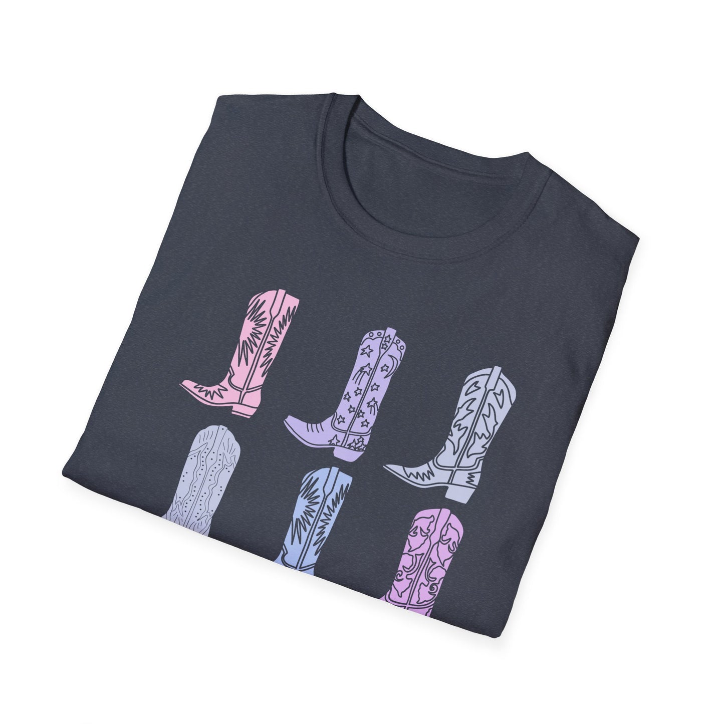 Multi Boots Unisex Softstyle T-Shirt