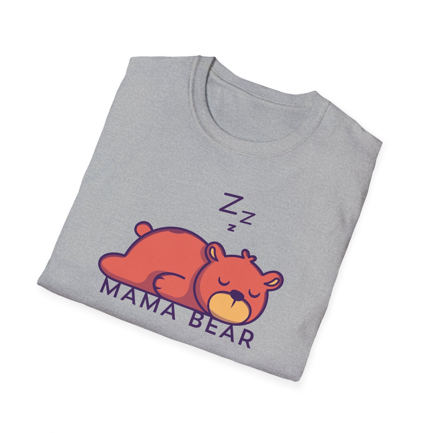 Sleeping Mama Bear Softstyle T-Shirt