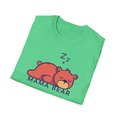 Sleeping Mama Bear Softstyle T-Shirt