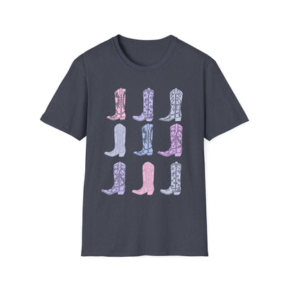 Multi Boots Unisex Softstyle T-Shirt