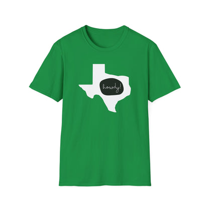 Texas Howdy Unisex Softstyle T-Shirt