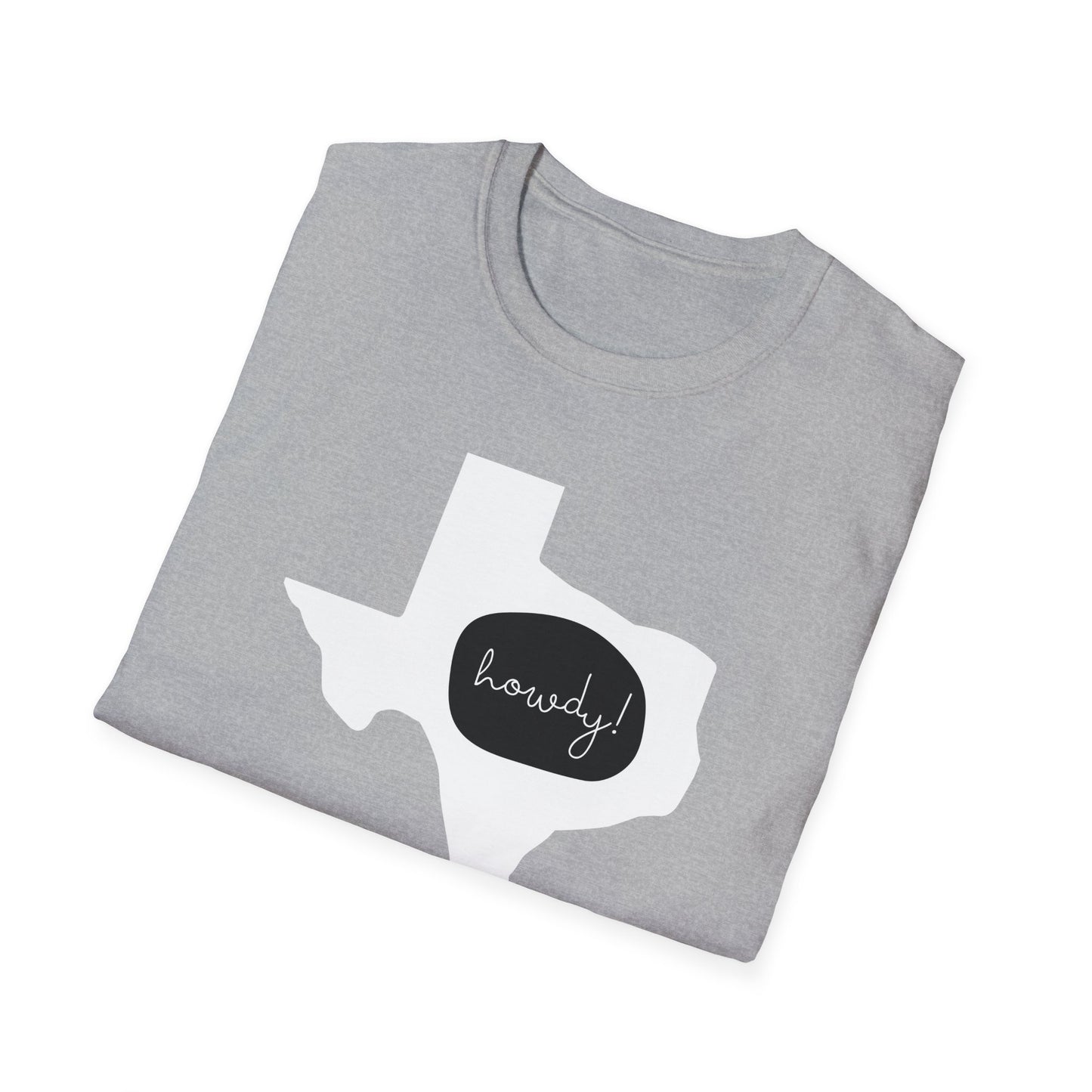 Texas Howdy Unisex Softstyle T-Shirt