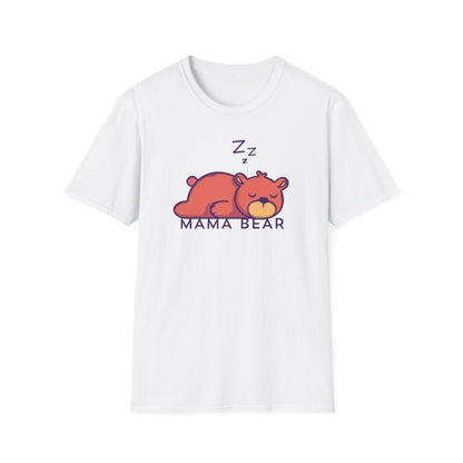 Sleeping Mama Bear Softstyle T-Shirt