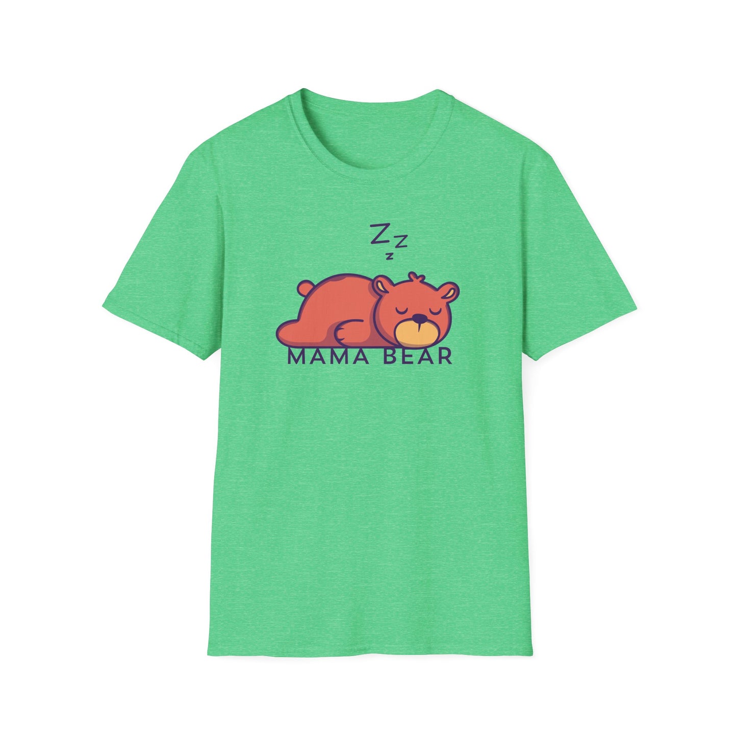 Sleeping Mama Bear Softstyle T-Shirt