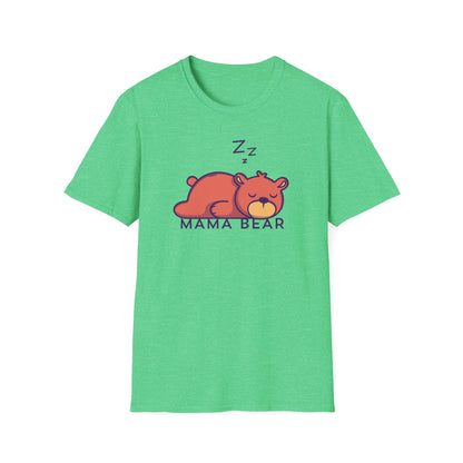 Sleeping Mama Bear Softstyle T-Shirt