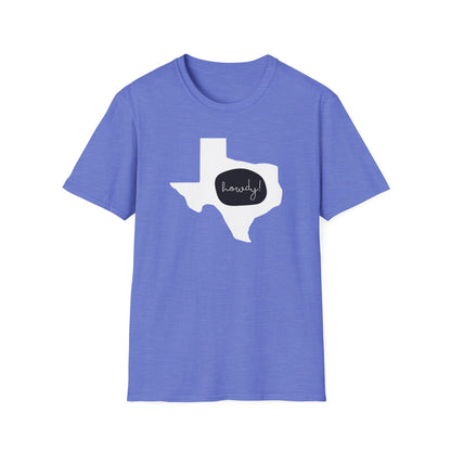 Texas Howdy Unisex Softstyle T-Shirt