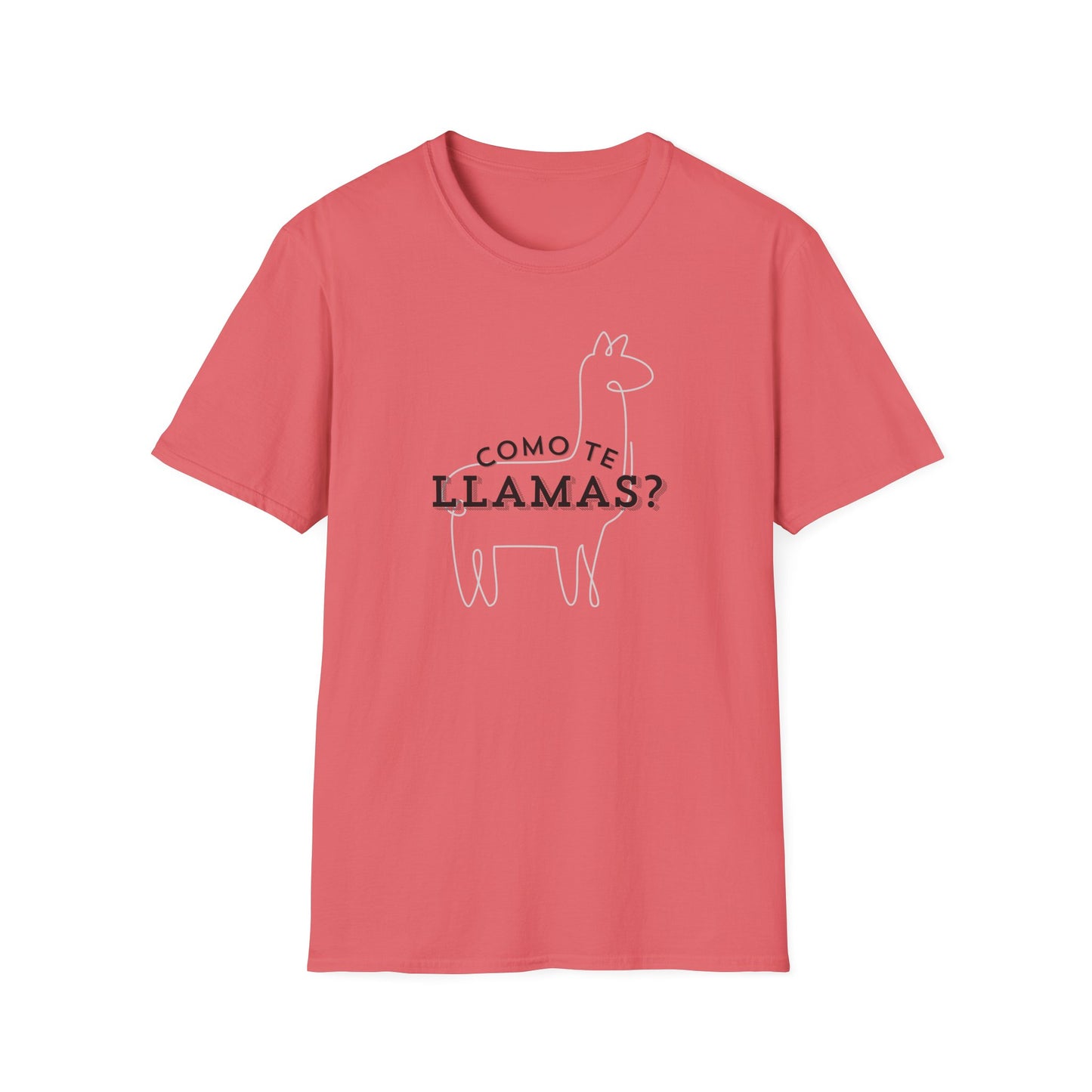 Como te Llamas Unisex Softstyle T-Shirt