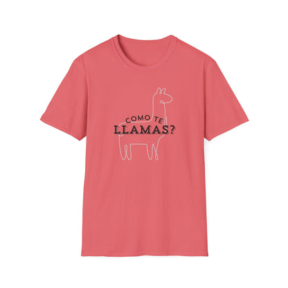 Como te Llamas Unisex Softstyle T-Shirt