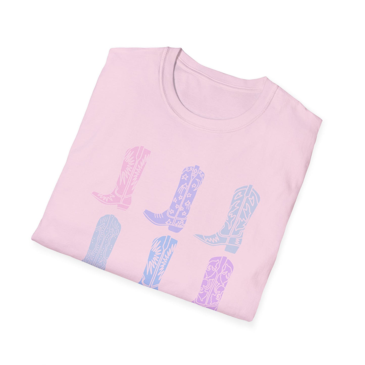 Multi Boots Unisex Softstyle T-Shirt