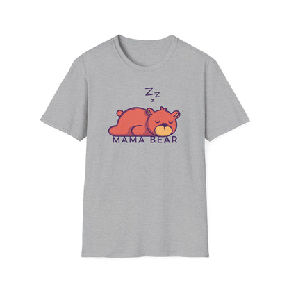 Sleeping Mama Bear Softstyle T-Shirt