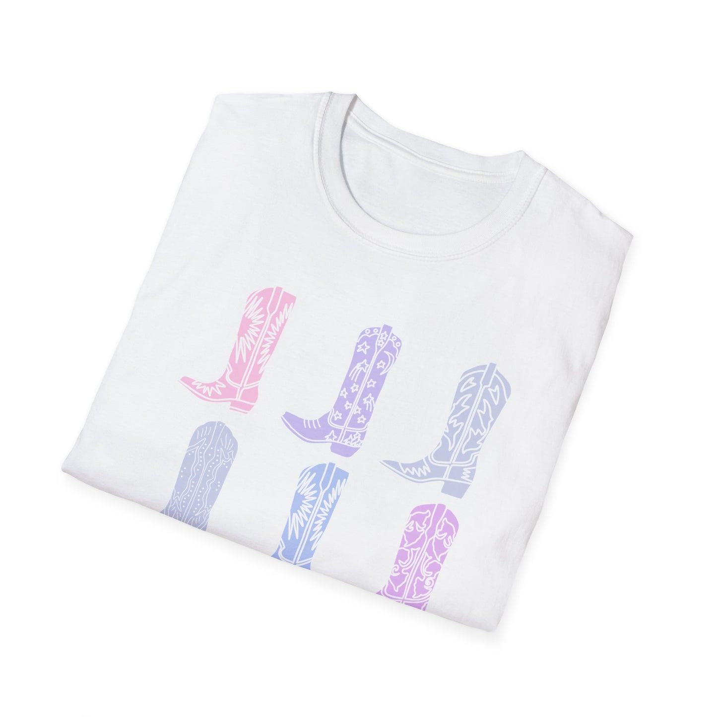 Multi Boots Unisex Softstyle T-Shirt