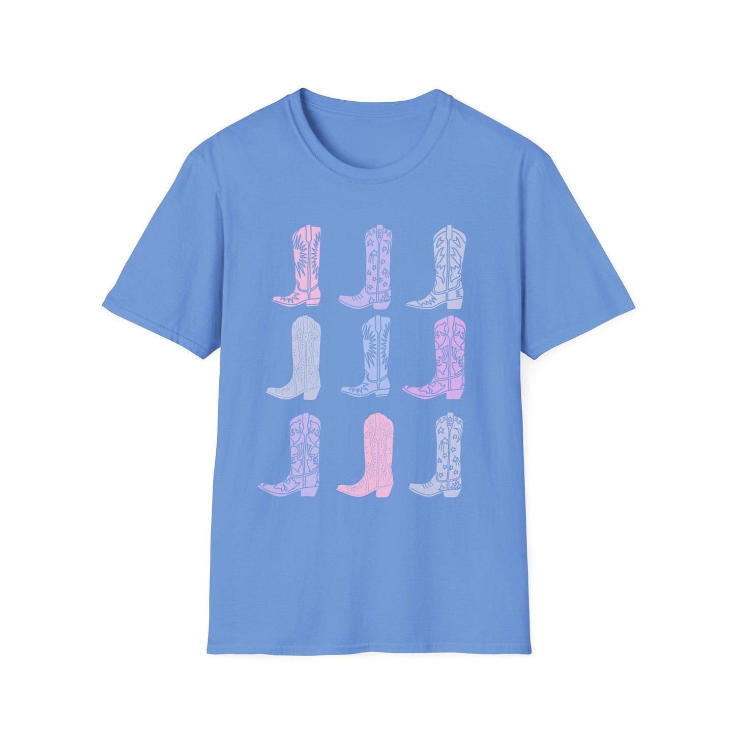 Multi Boots Unisex Softstyle T-Shirt