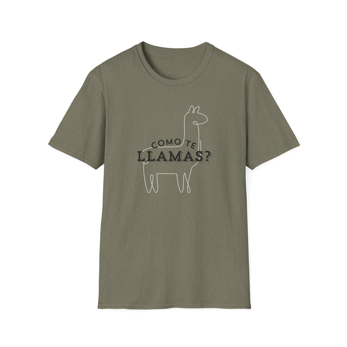 Como te Llamas Unisex Softstyle T-Shirt