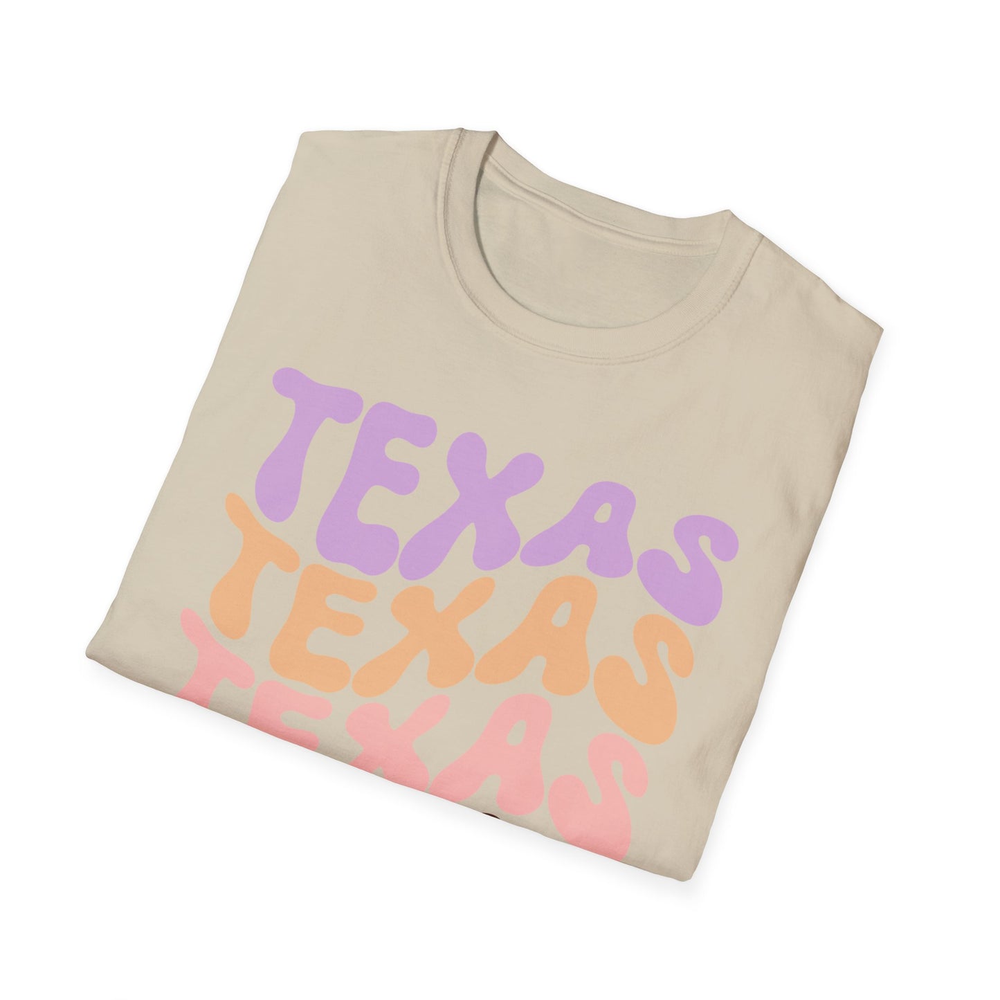 Texas Texas Texas Unisex Softstyle T-Shirt