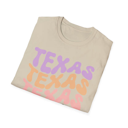 Texas Texas Texas Unisex Softstyle T-Shirt