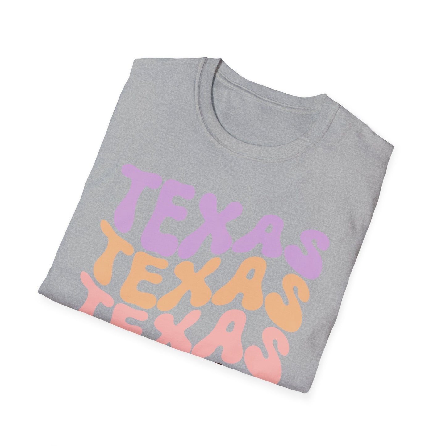 Texas Texas Texas Unisex Softstyle T-Shirt