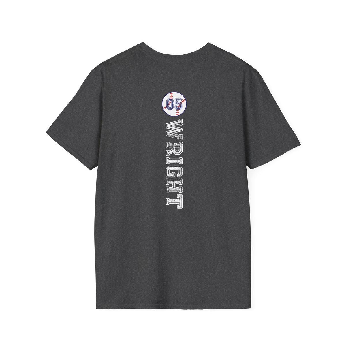 Titans Softball Tee — Repeated Logo Graphic Baseball T-Shirt