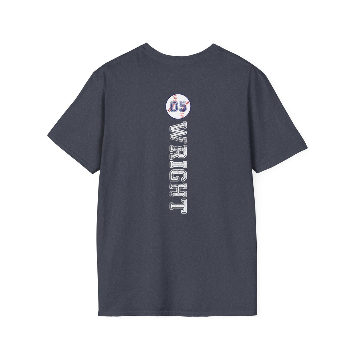 Titans Softball Tee — Repeated Logo Graphic Baseball T-Shirt