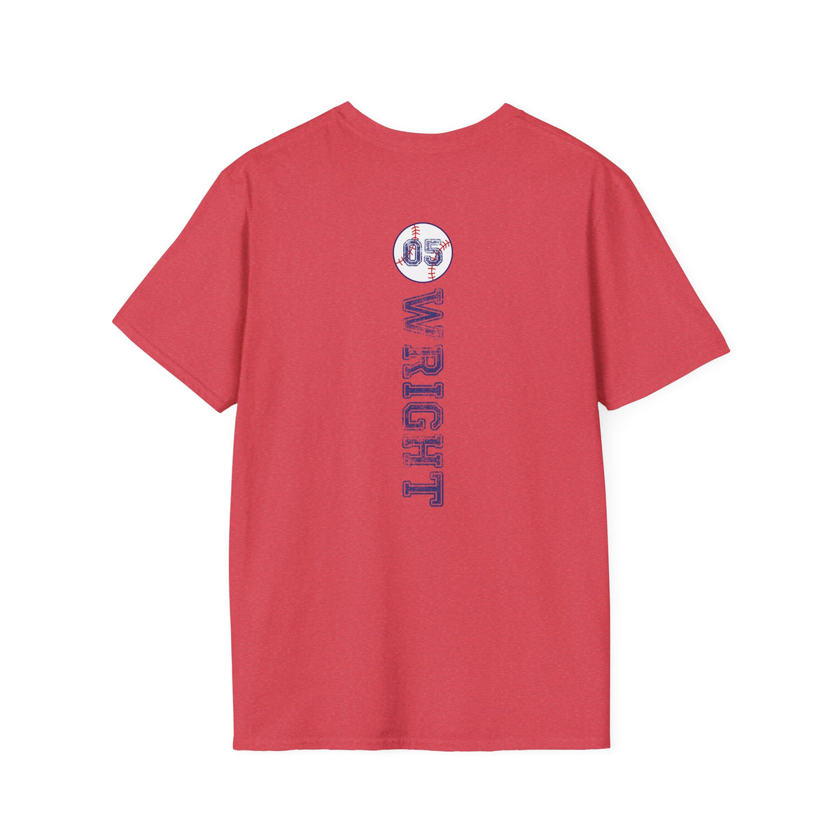 Titans Softball Tee — Repeated Logo Graphic Baseball T-Shirt