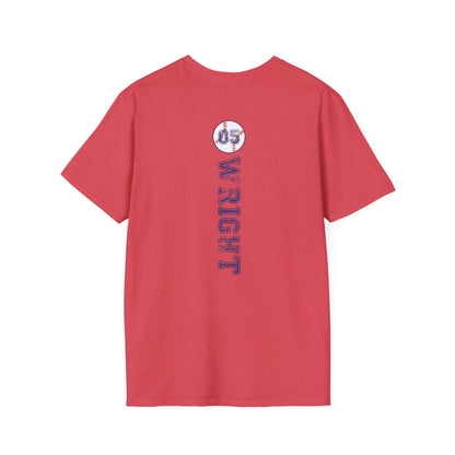 Titans Softball Tee — Repeated Logo Graphic Baseball T-Shirt