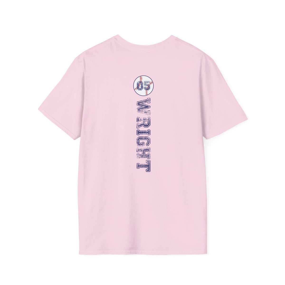 Titans Softball Tee — Repeated Logo Graphic Baseball T-Shirt