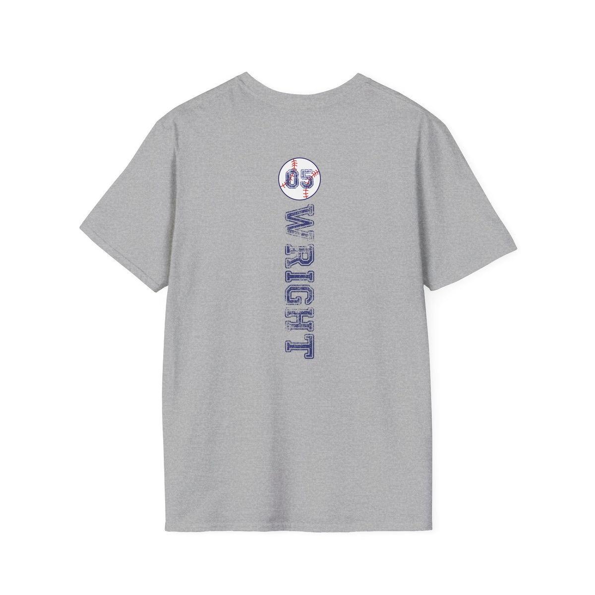 Titans Softball Tee — Repeated Logo Graphic Baseball T-Shirt