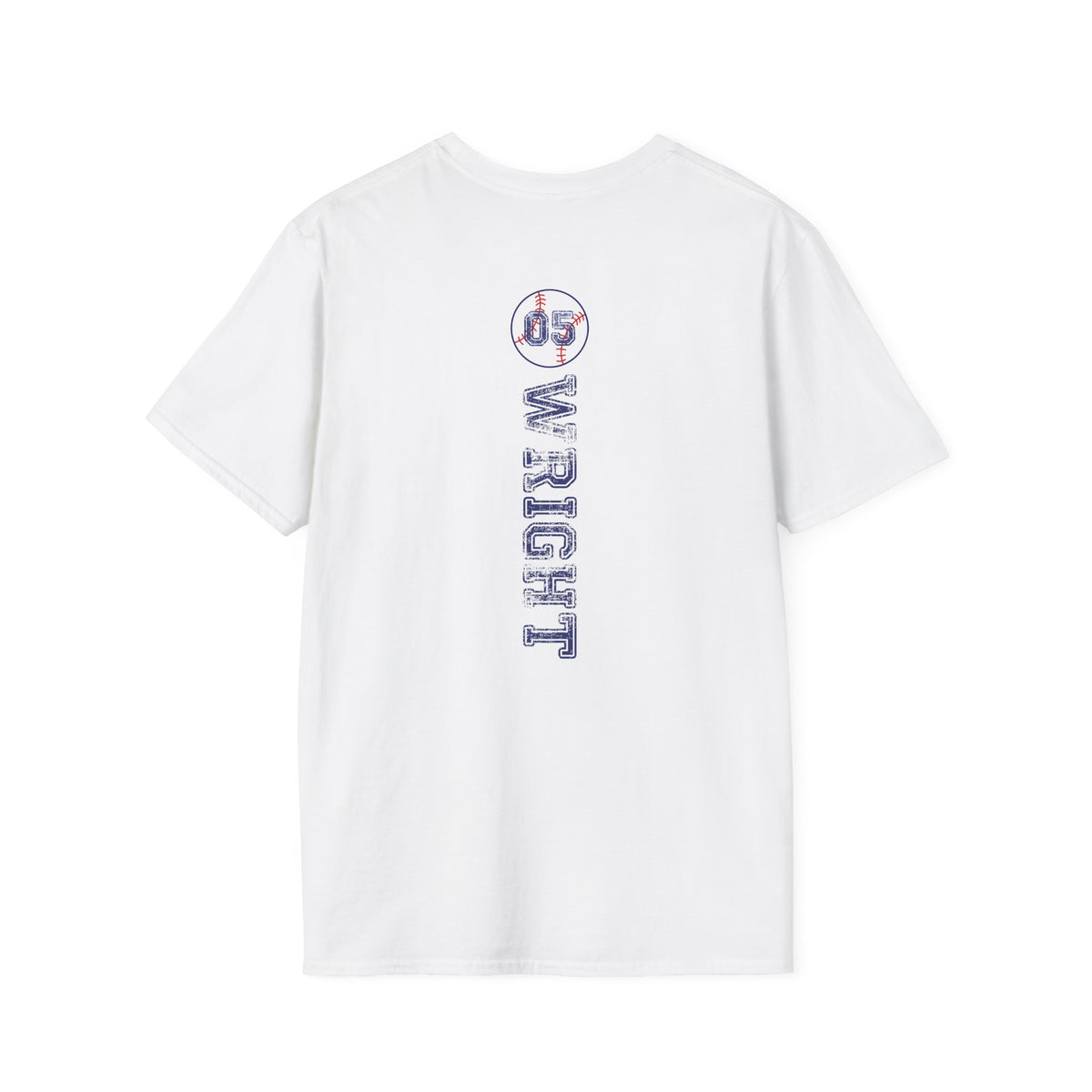 Titans Softball Tee — Repeated Logo Graphic Baseball T-Shirt