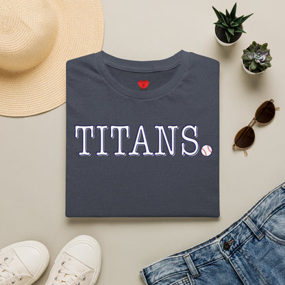 Titans Baseball T-Shirt — Women's/Unisex Team Spirit Tee