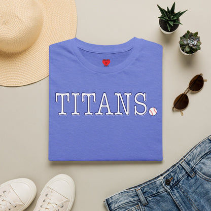 Titans Baseball T-Shirt — Women's/Unisex Team Spirit Tee