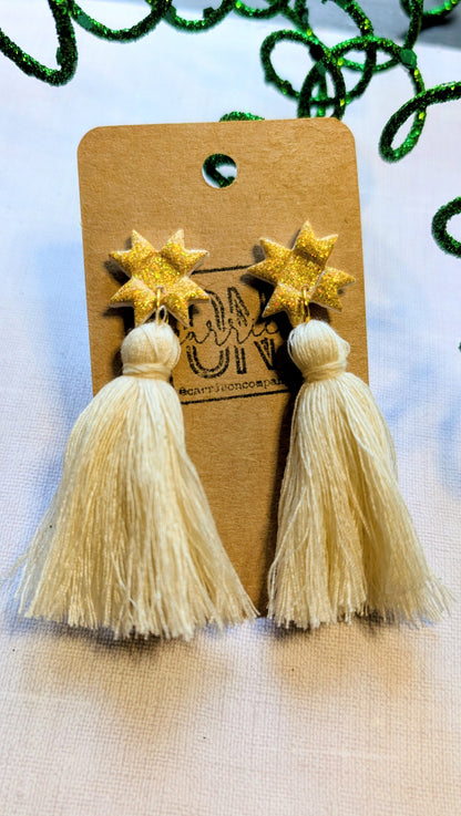 Star Tassel earrings