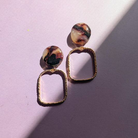 Tortoise Shell Dangles