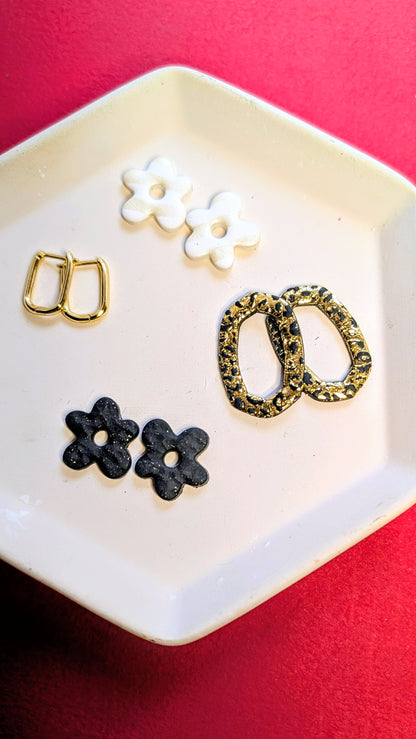 Interchangeable Huggie Hoop Set