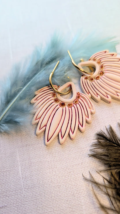 Boho Feather Earrings