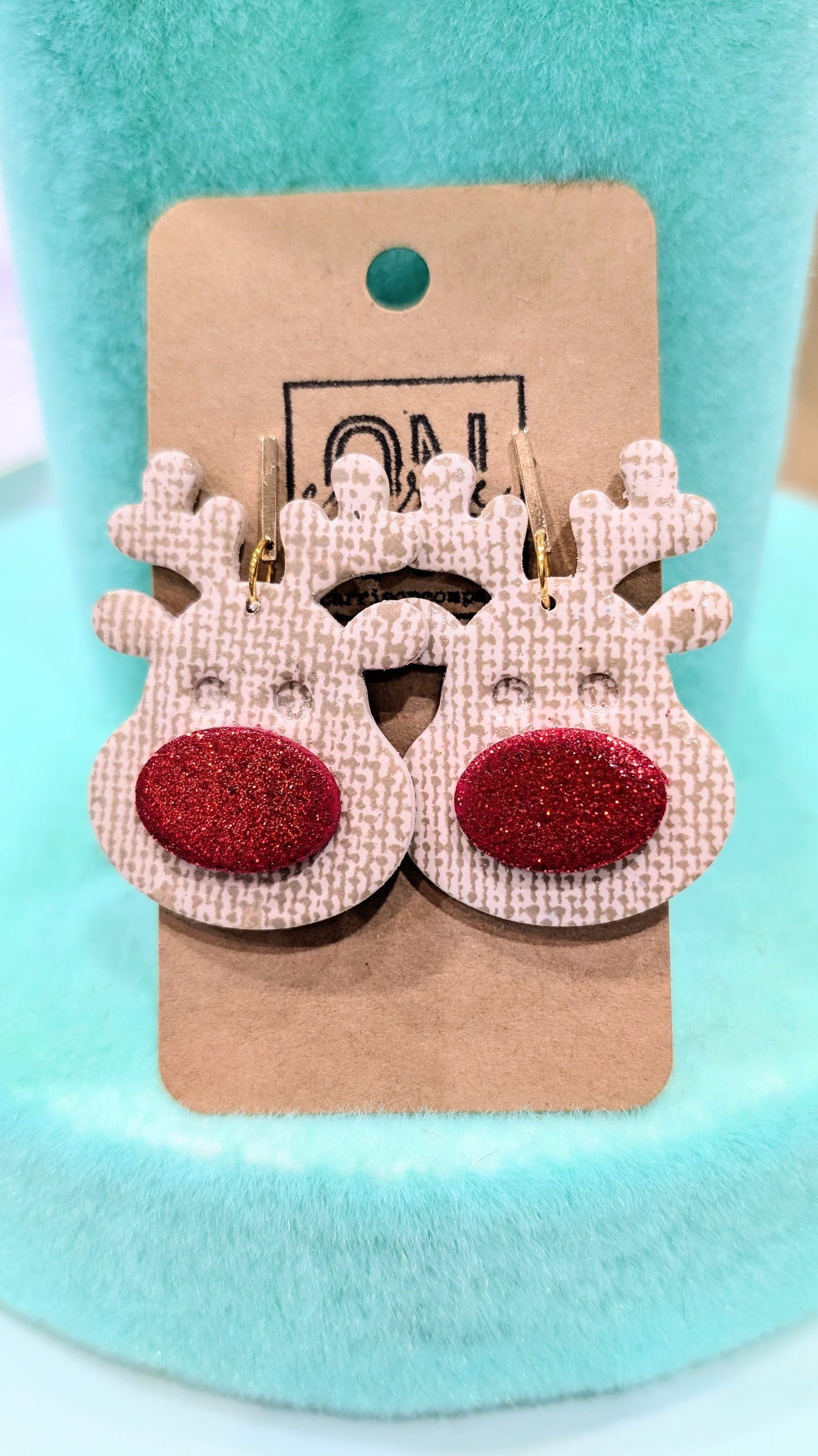 Chonky Nose Rudolph Dangles