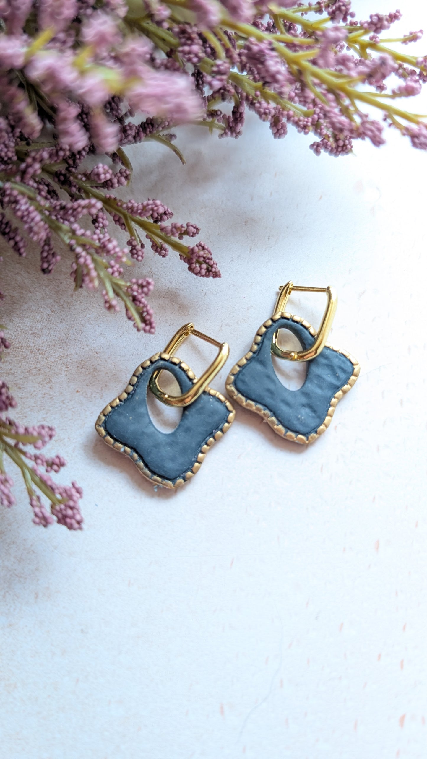 2-in-1! Huggie hoops(can be worn separately) or with interchangeable dangles