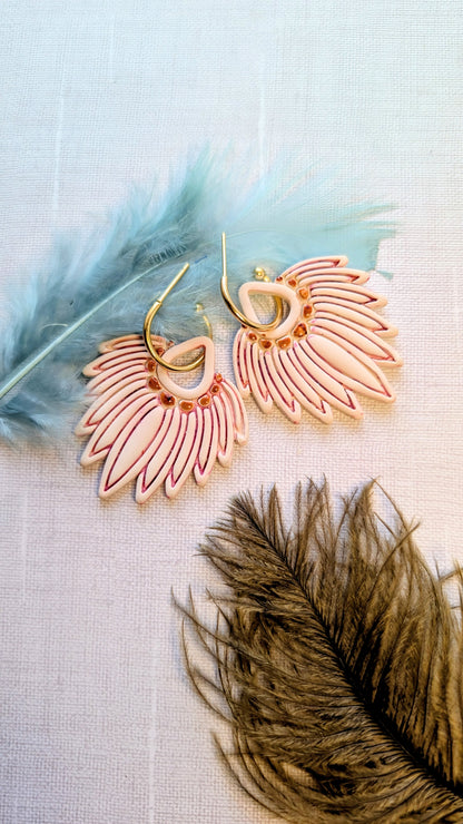 Boho Feather Earrings